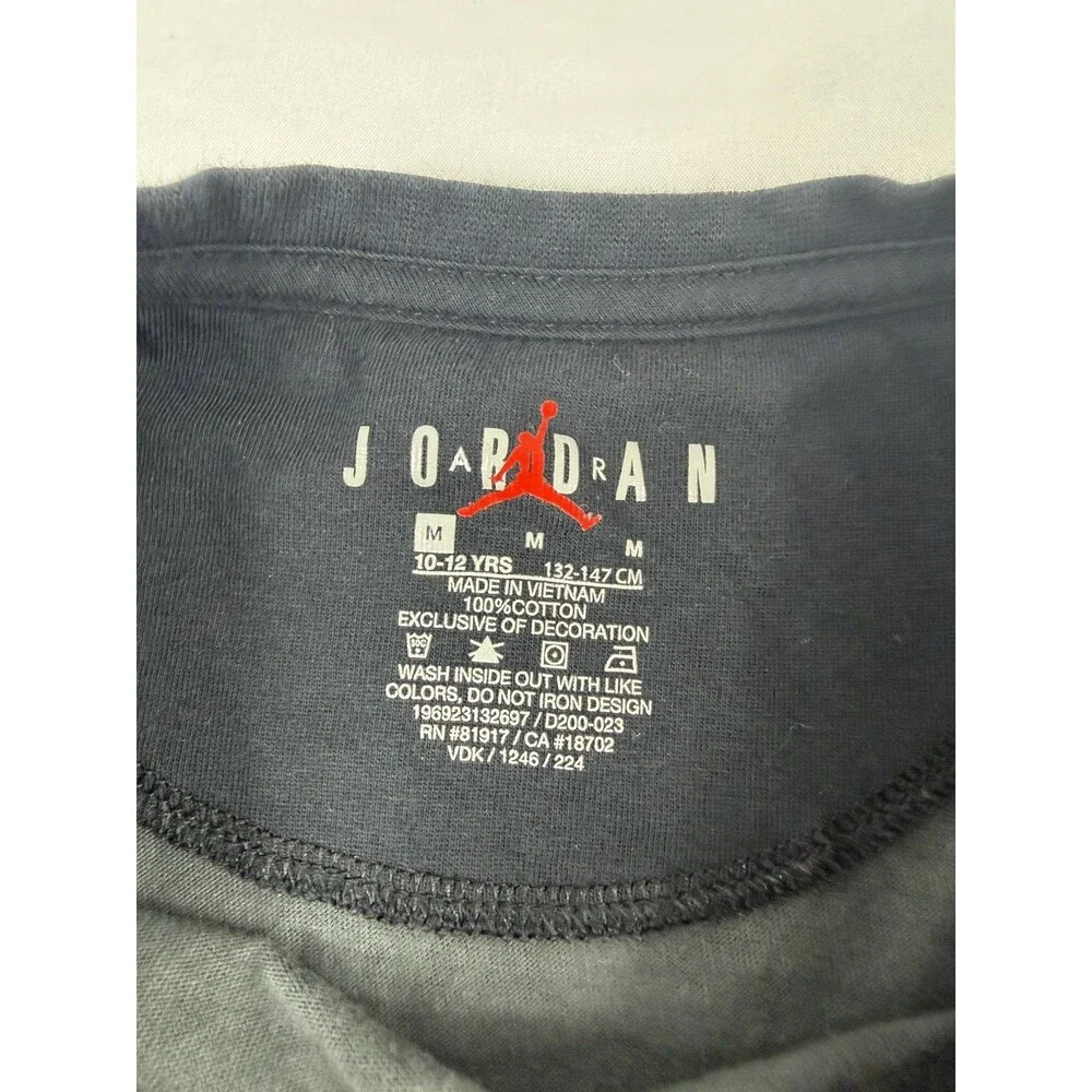 Jordan T-Shirt For Boys  Sz M 10-12-521